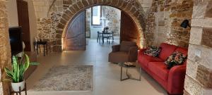 Posezení v ubytování La Dimora del porto