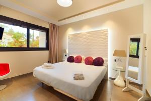 Giường trong phòng chung tại Casa Lui +31 ảnh
