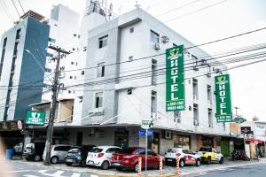 O edifício em que o hotel se localiza