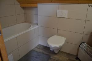 Koupelna v ubytování Horský hotel Anděl
