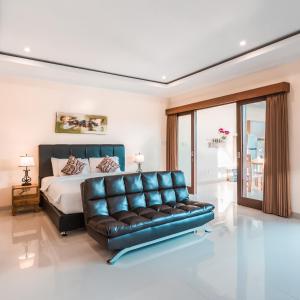 Posezení v ubytování Kubu Petitenget Suite Seminyak