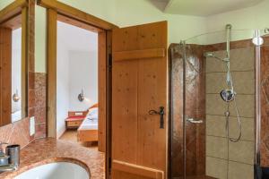 Kúpeľňa v ubytovaní Panorama Lodge Leutasch mit Sauna + 37 fotografií