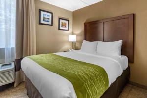 Ένα ή περισσότερα κρεβάτια σε δωμάτιο στο Comfort Inn Edison - New Brunswick