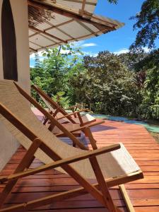 Balkon oz. terasa v nastanitvi Paradiselodge Casa Romantica