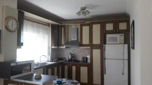 Kuchyň nebo kuchyňský kout v ubytování Sonsoy villa