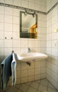 Koupelna v ubytování Ferienwohnung Schuur - Buchholz in der Nordheide