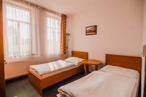 Hotel Krajka****客房内的一张或多张床位