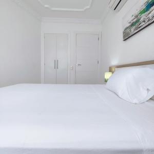 Postel nebo postele na pokoji v ubytování Bonito Apartamento en Parque Santiago 2