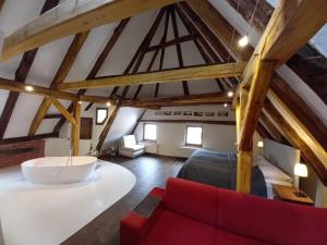 Istumisnurk majutusasutuses Hotel Svambersky dum
