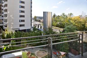 Balkón alebo terasa v ubytovaní P&O Serviced Apartments Bukowinska