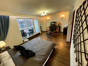 Posedenie v ubytovaní Apartamenty MICHEL Gdańsk Centrum BOUTIQUE HOTEL
