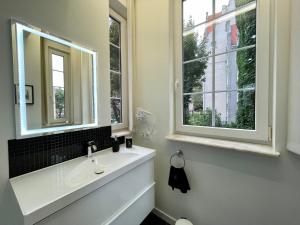 Kúpeľňa v ubytovaní Apartamenty MICHEL Gdańsk Centrum BOUTIQUE HOTEL