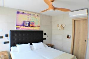Posteľ alebo postele v izbe v ubytovaní Beach Levante Premium apartment