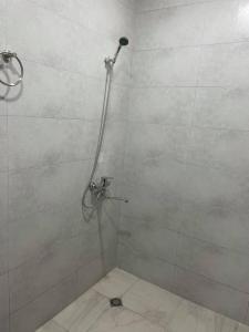 een badkamer met douche bij Hotel Shogi in Zugdidi