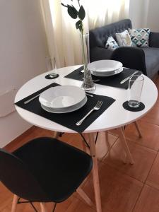 Posezení v ubytování Hermoso departamento en chorrillos