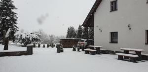 OÁZA PENZIÓN during the winter