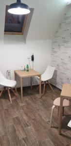 A seating area at OÁZA PENZIÓN