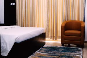 Katil atau katil-katil dalam bilik di Hotel Capitol