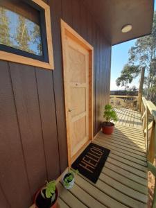 Balkón nebo terasa v ubytování 7 Olas lodge