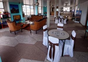 Restaurace v ubytování La Merced Plaza Hospedaje