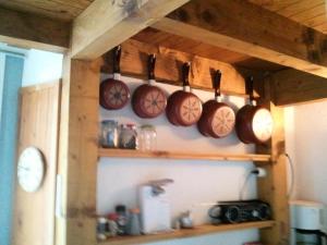 Kuchyň nebo kuchyňský kout v ubytování Studio 6 pers. avec balcon - Studio 6 personnes MAE-9483