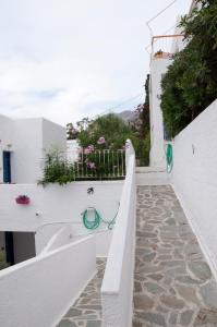 Balkón nebo terasa v ubytování Tatsis Apartments