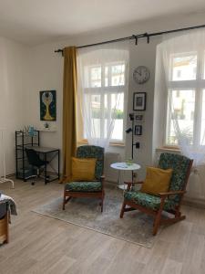 Posezení v ubytování Apartmán Český Ráj