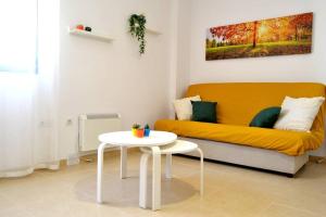 A seating area at Monachil Apartamento La Vereda recién estrenado