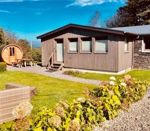 Zahrada ubytování Chalet des Campanules avec Sauna