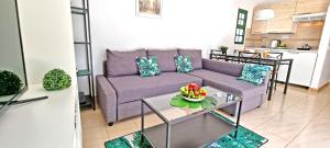 Kuchnia lub aneks kuchenny w obiekcie Ferienwohnung PALM GARDEN - Costa Calma - Pool - GlasfaserInternet