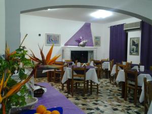 Ресторант или друго място за хранене в Hotel Ogliastra