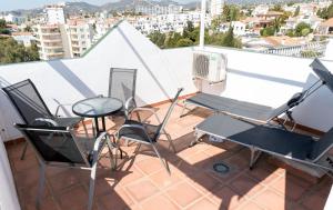 Balkon lub taras w obiekcie Casa Ekman Fuentesol Casasol