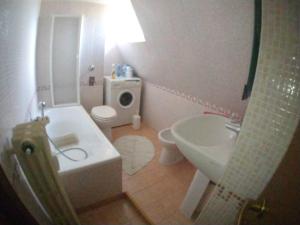 Koupelna v ubytování La casa di Dario