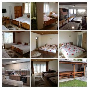 Postel nebo postele na pokoji v ubytování Къща Генчеви