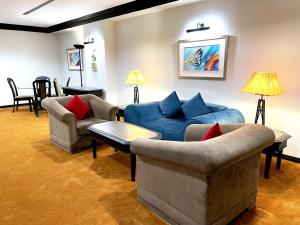 Istumisnurk majutusasutuses Grand Darul Makmur Hotel Kuantan