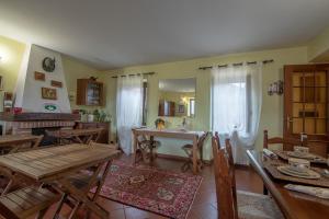 Posezení v ubytování La Valle B&B