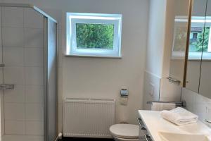 Kúpeľňa v ubytovaní Wohnung 2 in zentraler Lage im Rheintal