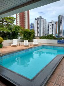 Kolam renang di atau di dekat Hotel Nacional Inn Recife Aeroporto