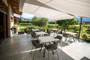 Vonkajšia záhrada v ubytovaní Agritur Comai