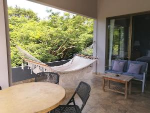 Posezení v ubytování Ananda Guesthouse