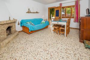 A seating area at Casa de María