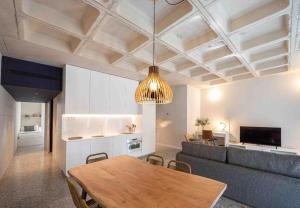 Kuchyň nebo kuchyňský kout v ubytování Barcelona Touch Apartments - Rosich