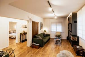 A seating area at Fort D-Val luxurious apartment