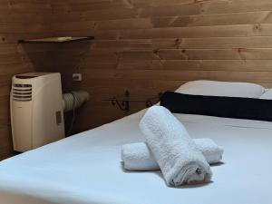 Krevet ili kreveti u jedinici u objektu Cloud9 Hostel