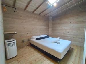 Krevet ili kreveti u jedinici u objektu Cloud9 Hostel