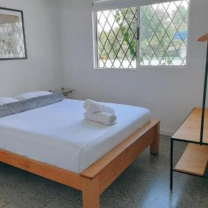 Krevet ili kreveti u jedinici u objektu Cloud9 Hostel