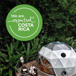 Floor plan ng Faith Glamping Dome Costa Rica