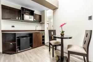 Kuchyň nebo kuchyňský kout v ubytování Hotel Andesmar