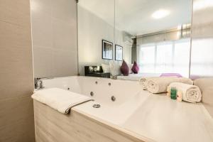 Koupelna v ubytování Hotel Andesmar