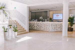 Lobby alebo recepcia v ubytovaní Hotel Nadodrzański Dwór - Nowa Sól